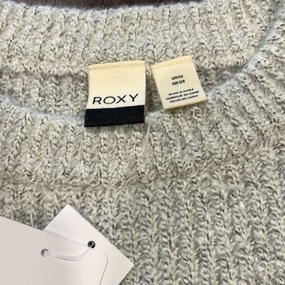 NWT || Roxy Sweaters Women Winter River Crew Neck Sweater Size‎ Small - Picture 5 of 12